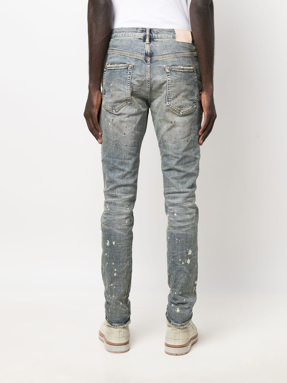 фото Purple brand distressed-effect skinny jeans