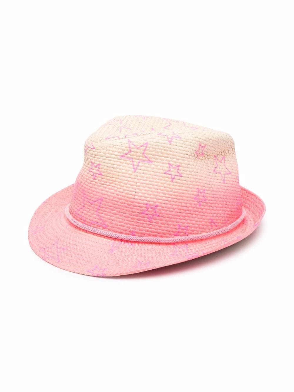 фото Billieblush star-print panama hat