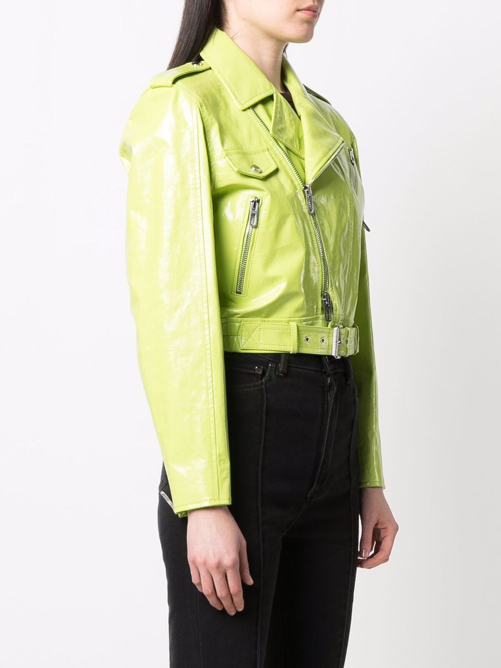 фото Drome cropped lamb skin jacket