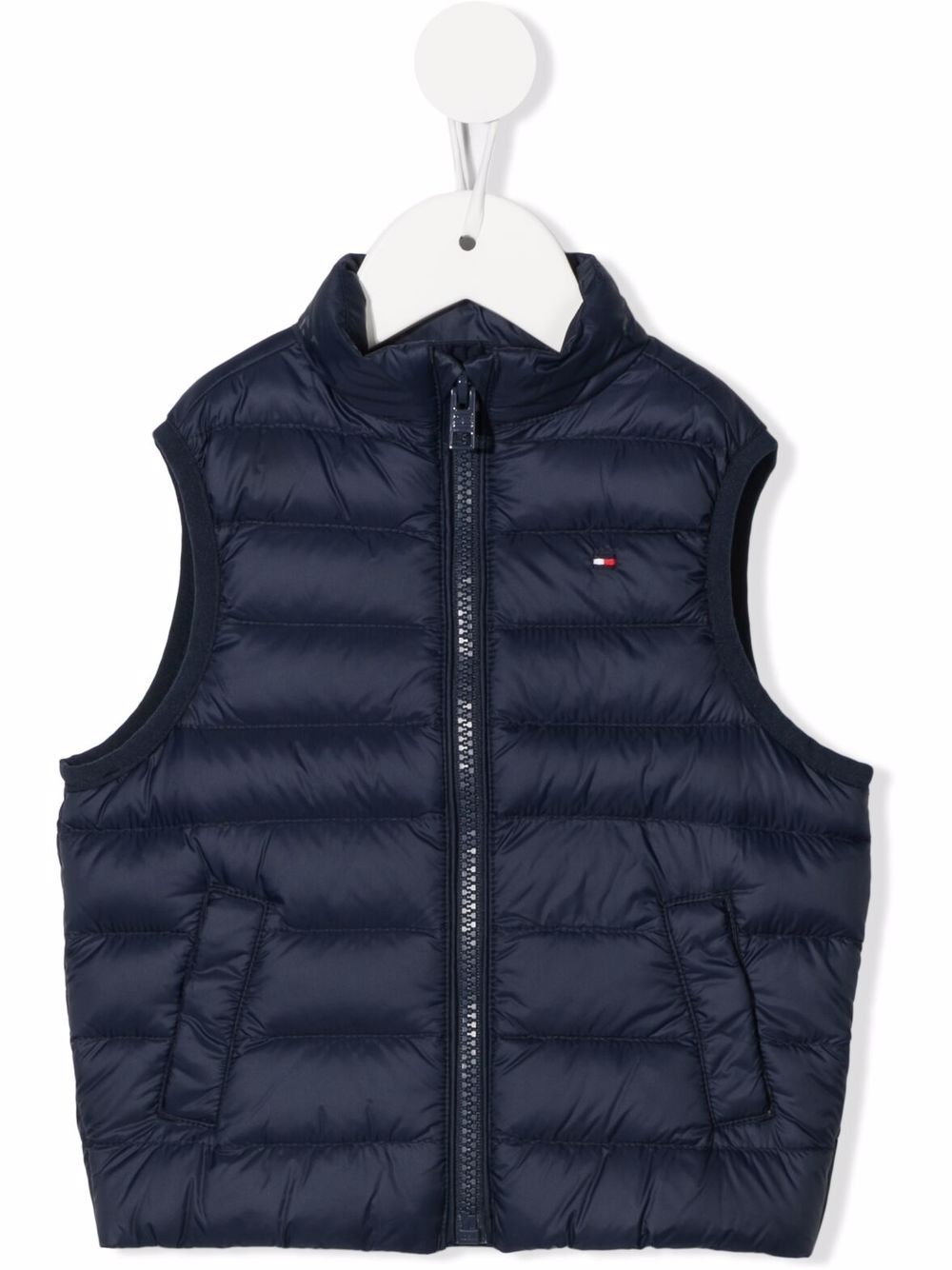 фото Tommy hilfiger junior embroidered-logo padded gilet