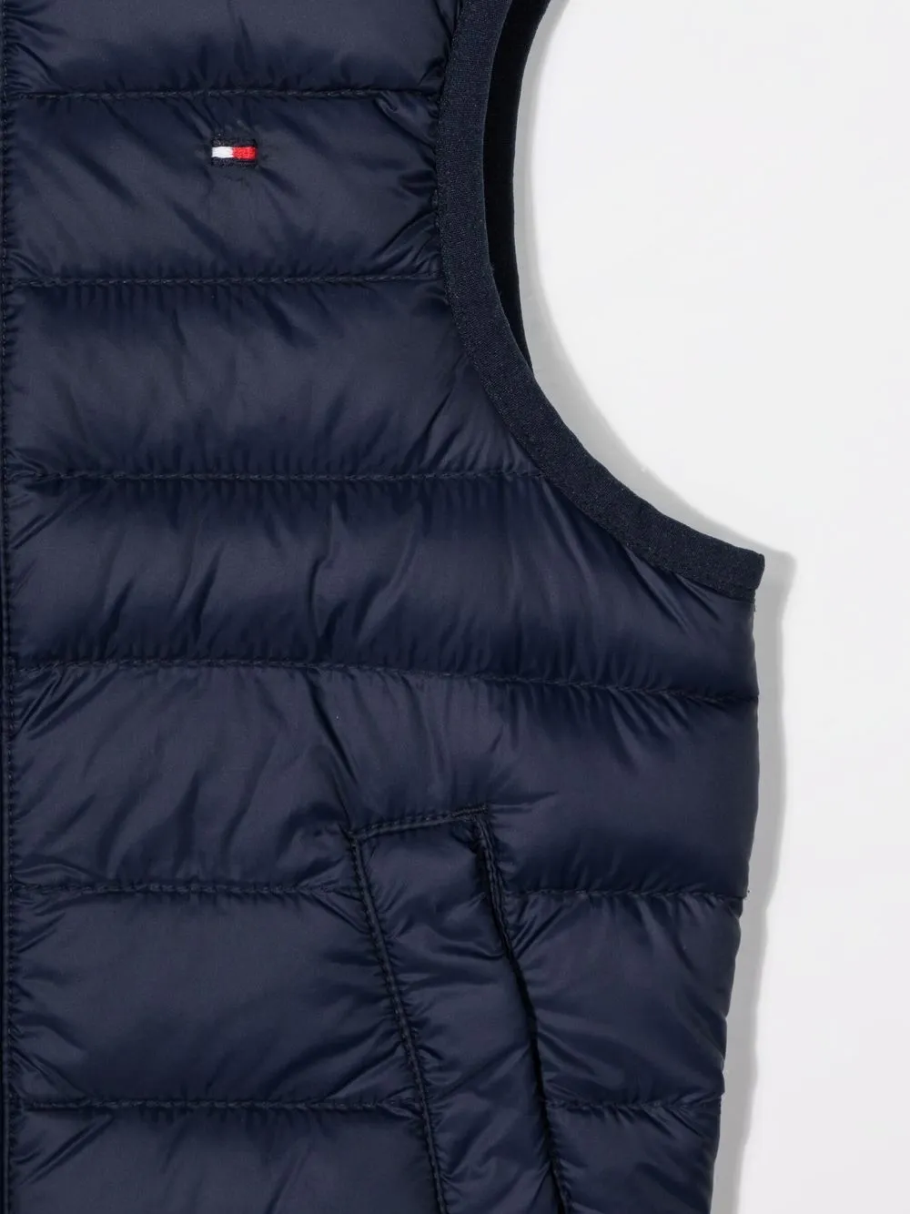 фото Tommy hilfiger junior embroidered-logo padded gilet