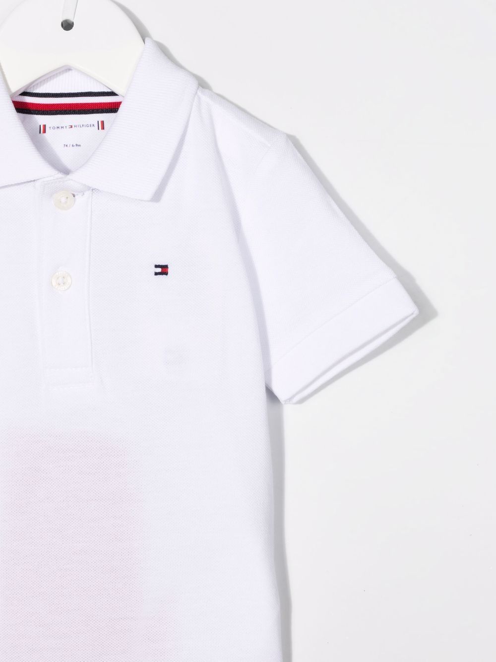 фото Tommy hilfiger junior logo-print polo shirt