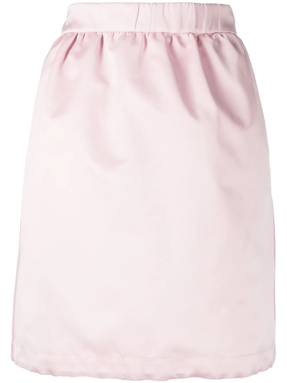 

Nº21 high-waisted rear-zip skirt - Pink