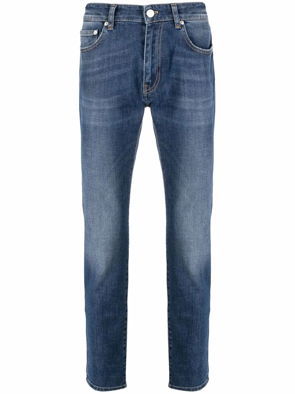 

PT TORINO jeans slim con tiro medio - Azul