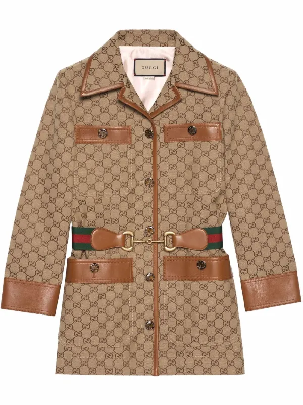 Gucci GG Supreme Quilted Jacket - Farfetch