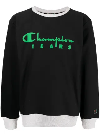 【Denim Tears】Fleur De-Lis「チャコール」スウェットシャツ Denim Tears Wreath ロングTシャツ | グレー | FARFETCH JP