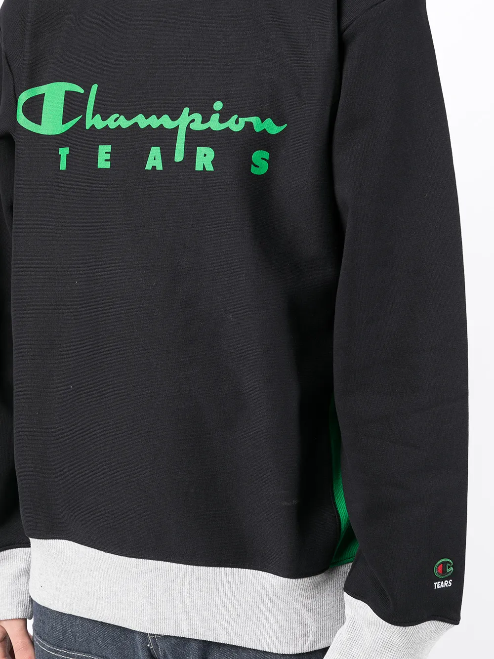 x Champion logo-print sweatshirt