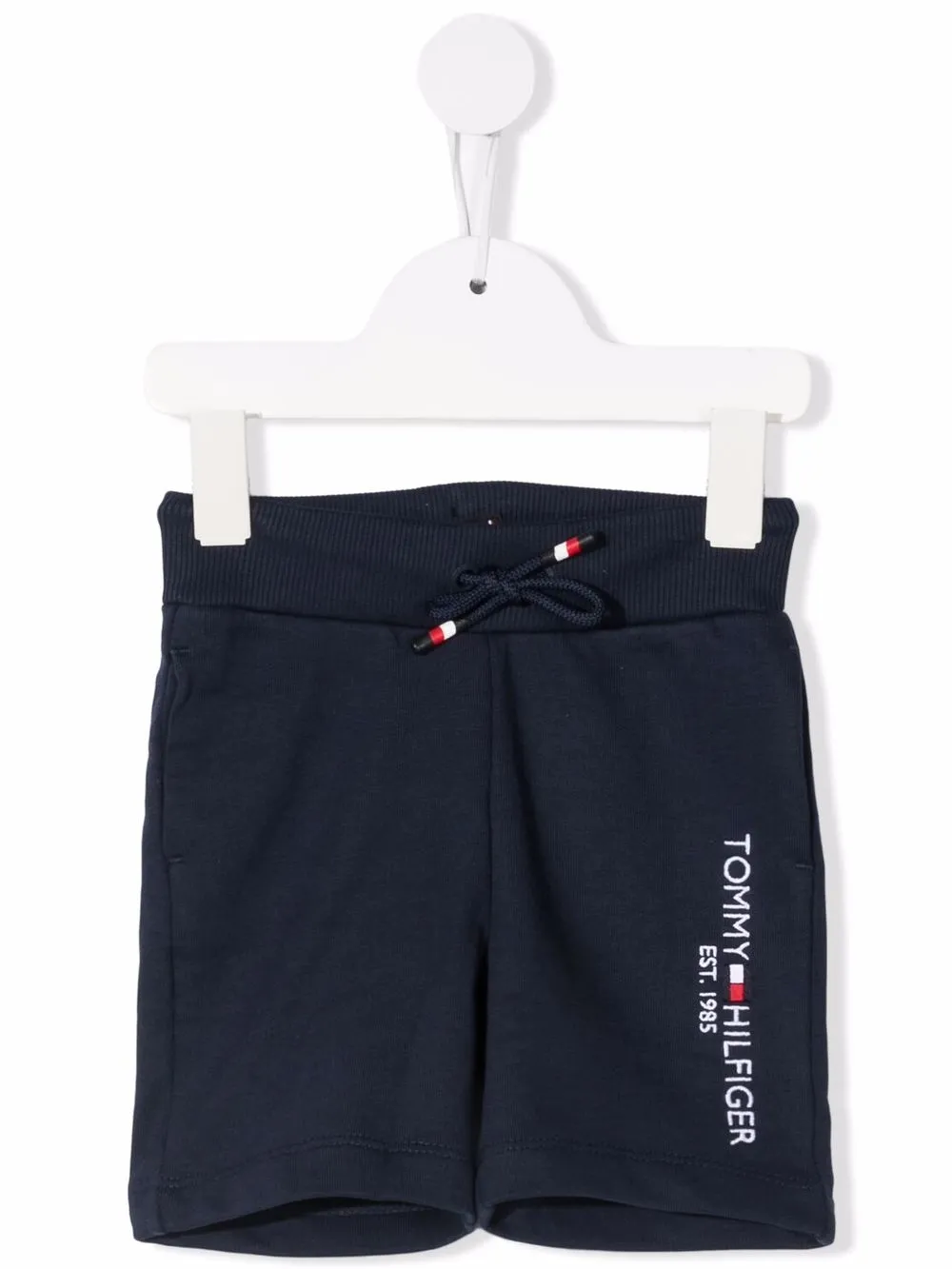 

Tommy Hilfiger Junior bermudas con logo bordado - Azul