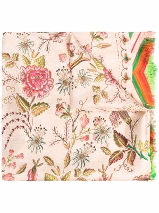 Pierre-Louis Mascia mix-print Silk Scarf - Farfetch