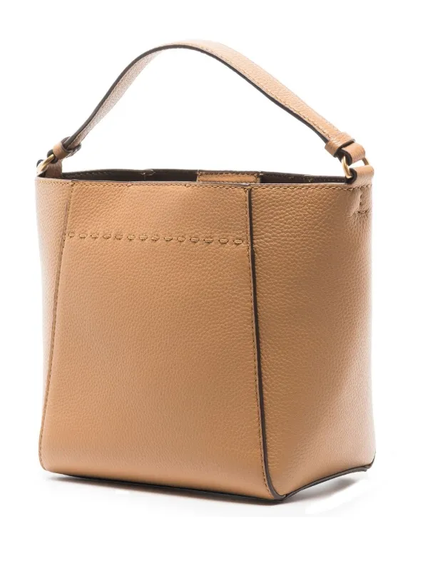 tory burch logo patch satchel bag
