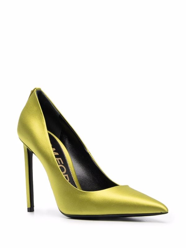 green tom ford heels