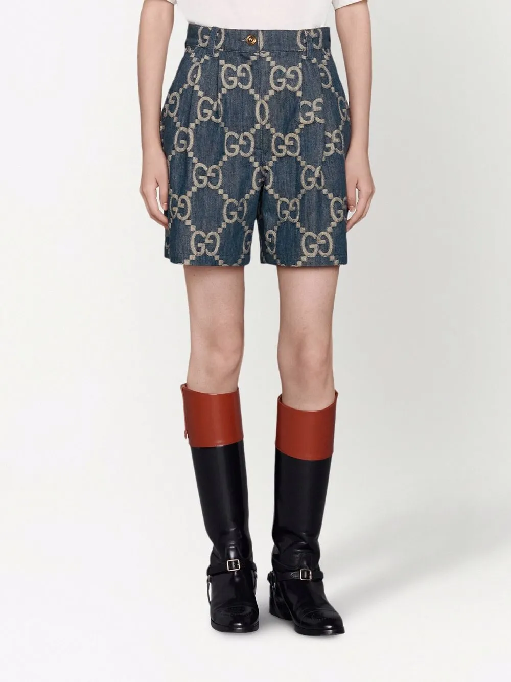Gucci gg cheap jacquard shorts