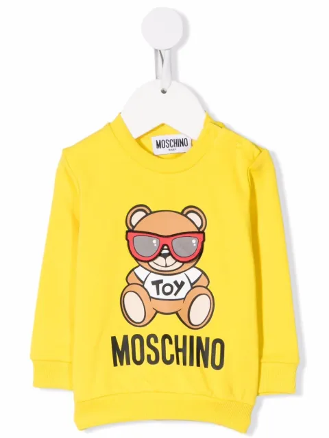 Moschino Kids سويت شيرت بطبعة تيدي