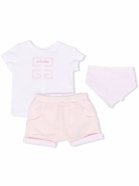 Givenchy Kids طقم أطفال بطبعة شعار الماركة