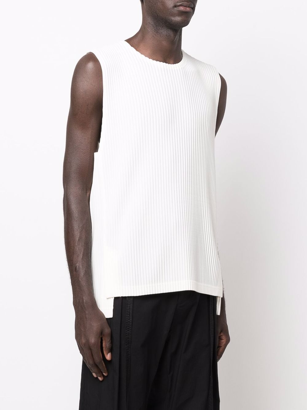 фото Homme plissé issey miyake ribbed knitted vest