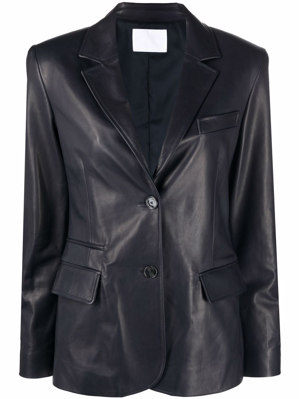 фото Drome single-breasted leather blazer