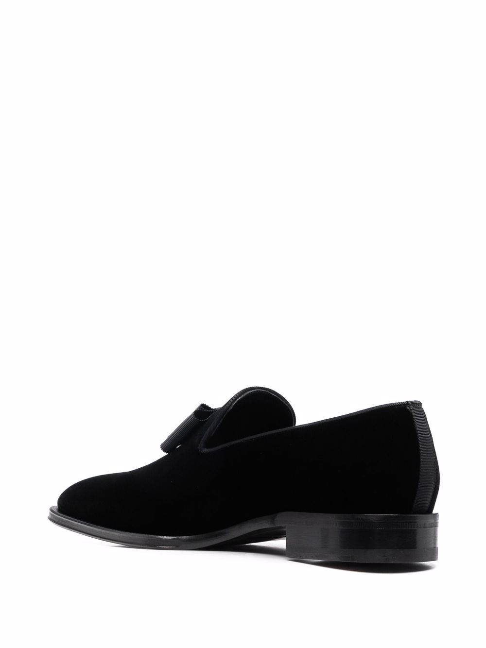 DSQUARED2 Ubaldo bom-embellished velvet loafers Men