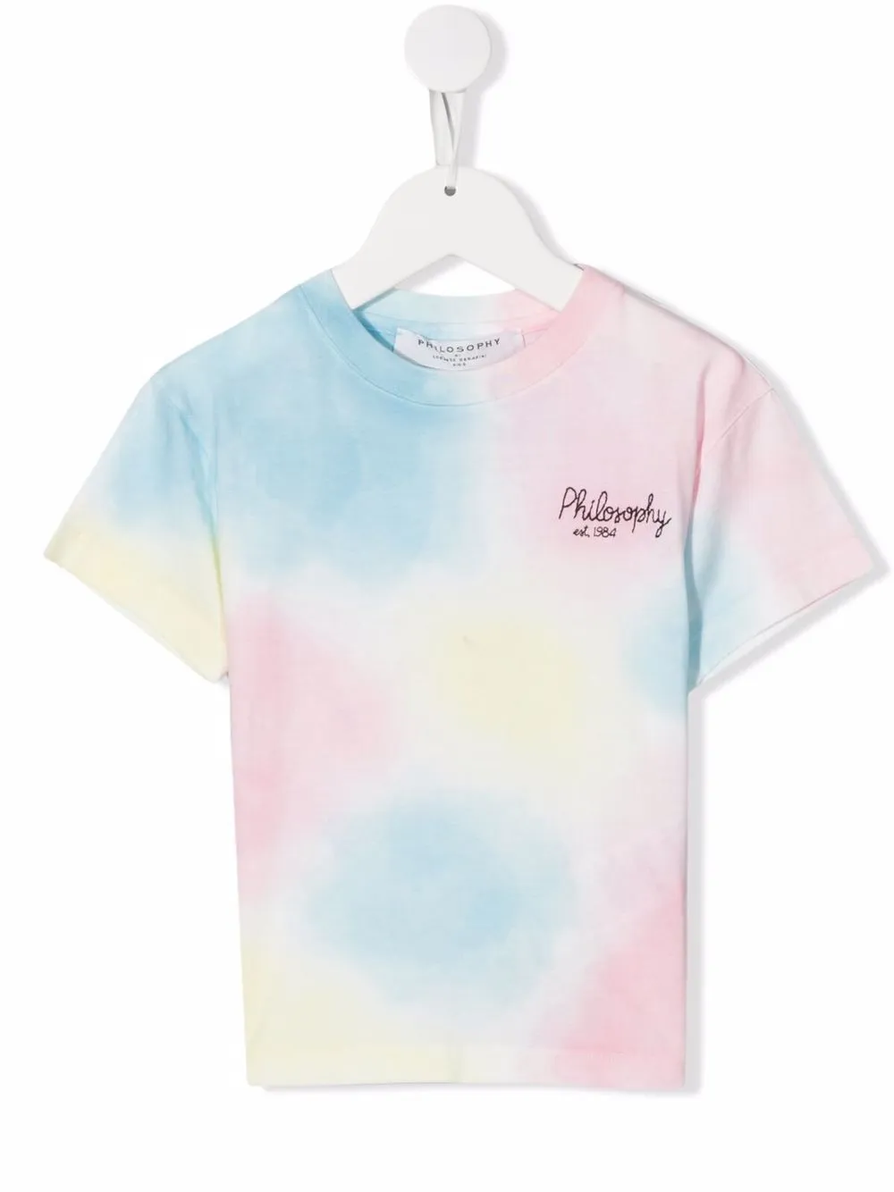 

Philosophy Di Lorenzo Serafini Kids playera con estampado tie-dye - Rosado