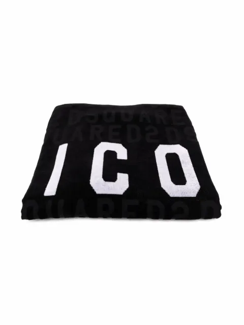 Dsquared2 Kids منشفة بطبعة Icon