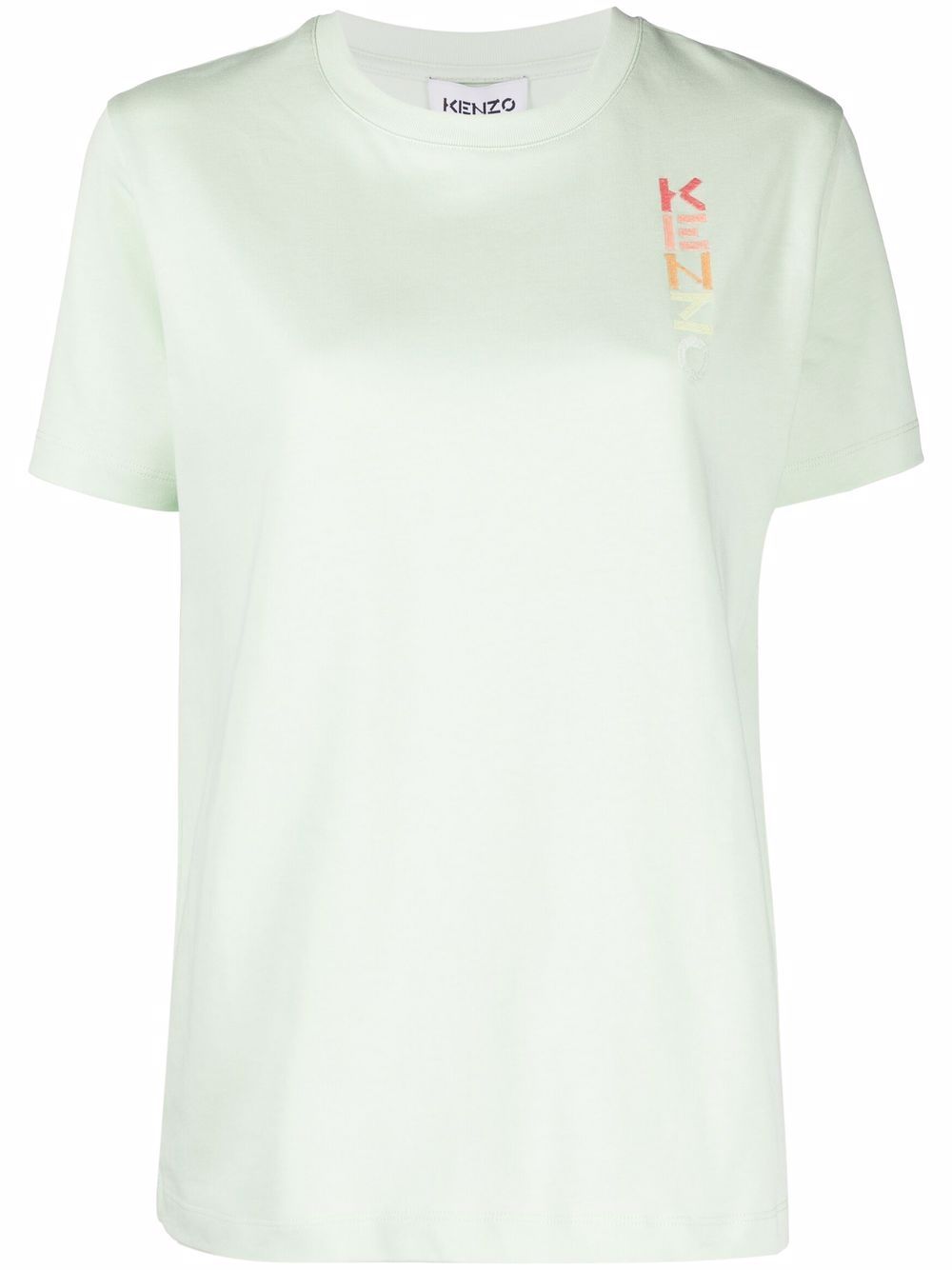 

Kenzo playera con logo estampado - Verde