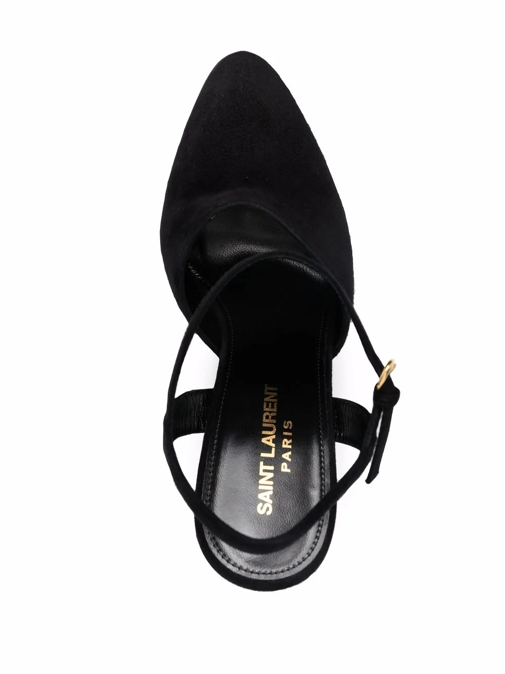 Saint Laurent platform-sole pumps Black