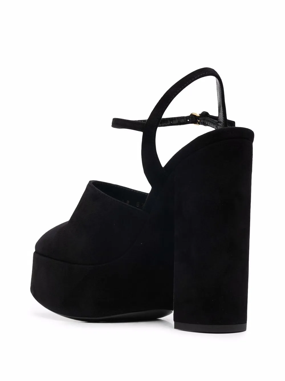 Saint Laurent platform-sole pumps Black