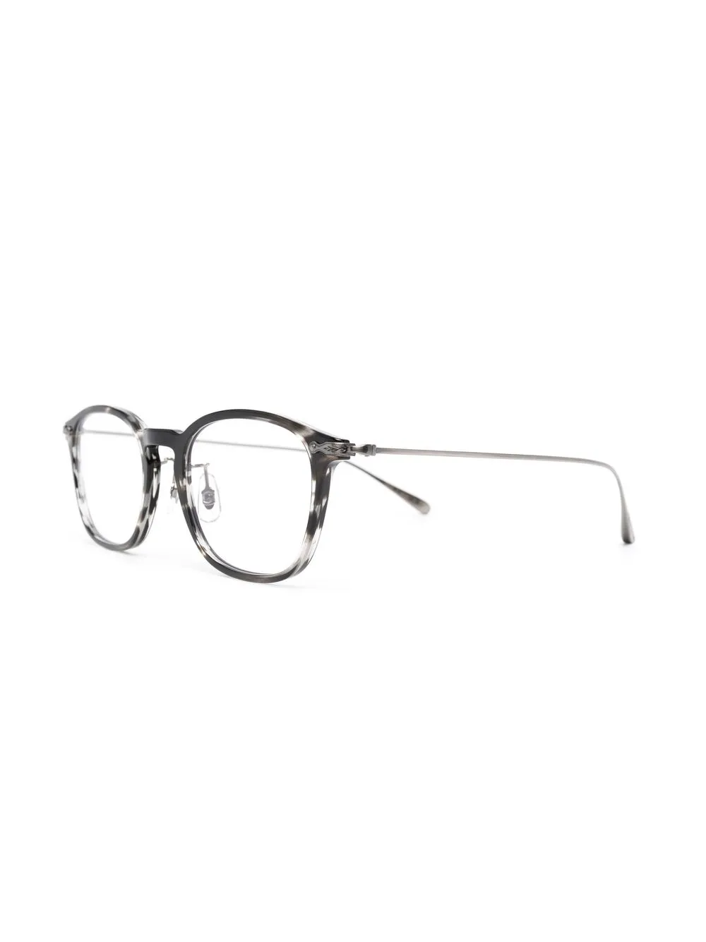 Oliver Peoples Winnet bril met vierkant montuur - Zwart