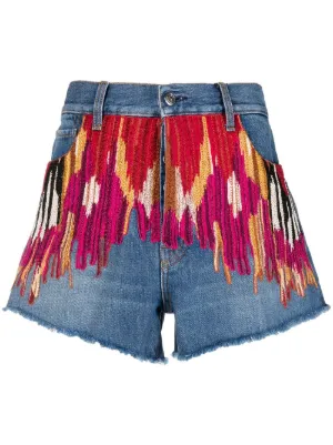 ETRO Jean Shorts for Women - Shop Now 