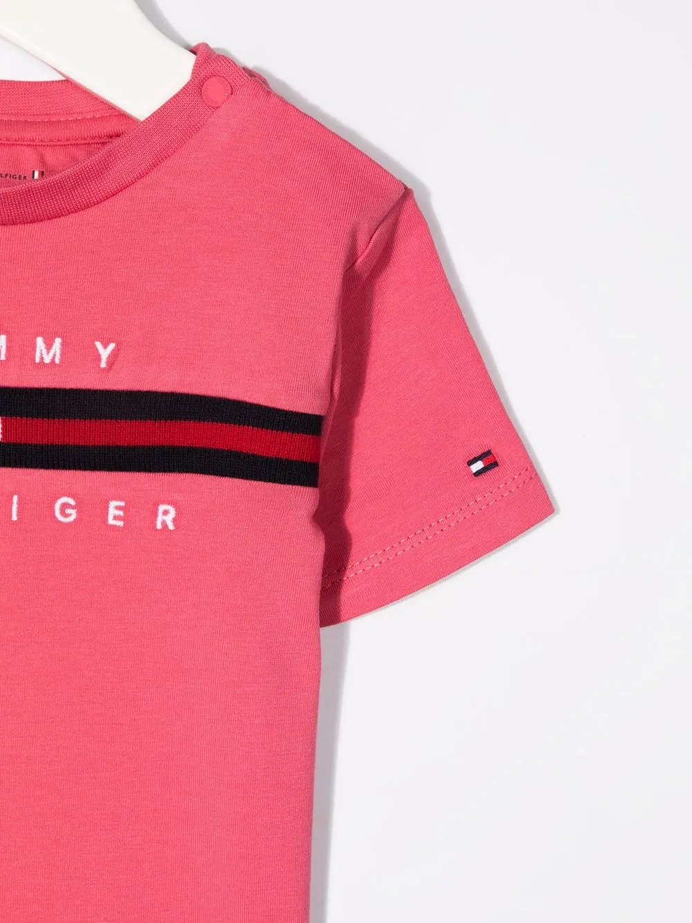 фото Tommy hilfiger junior футболка из органического хлопка с логотипом