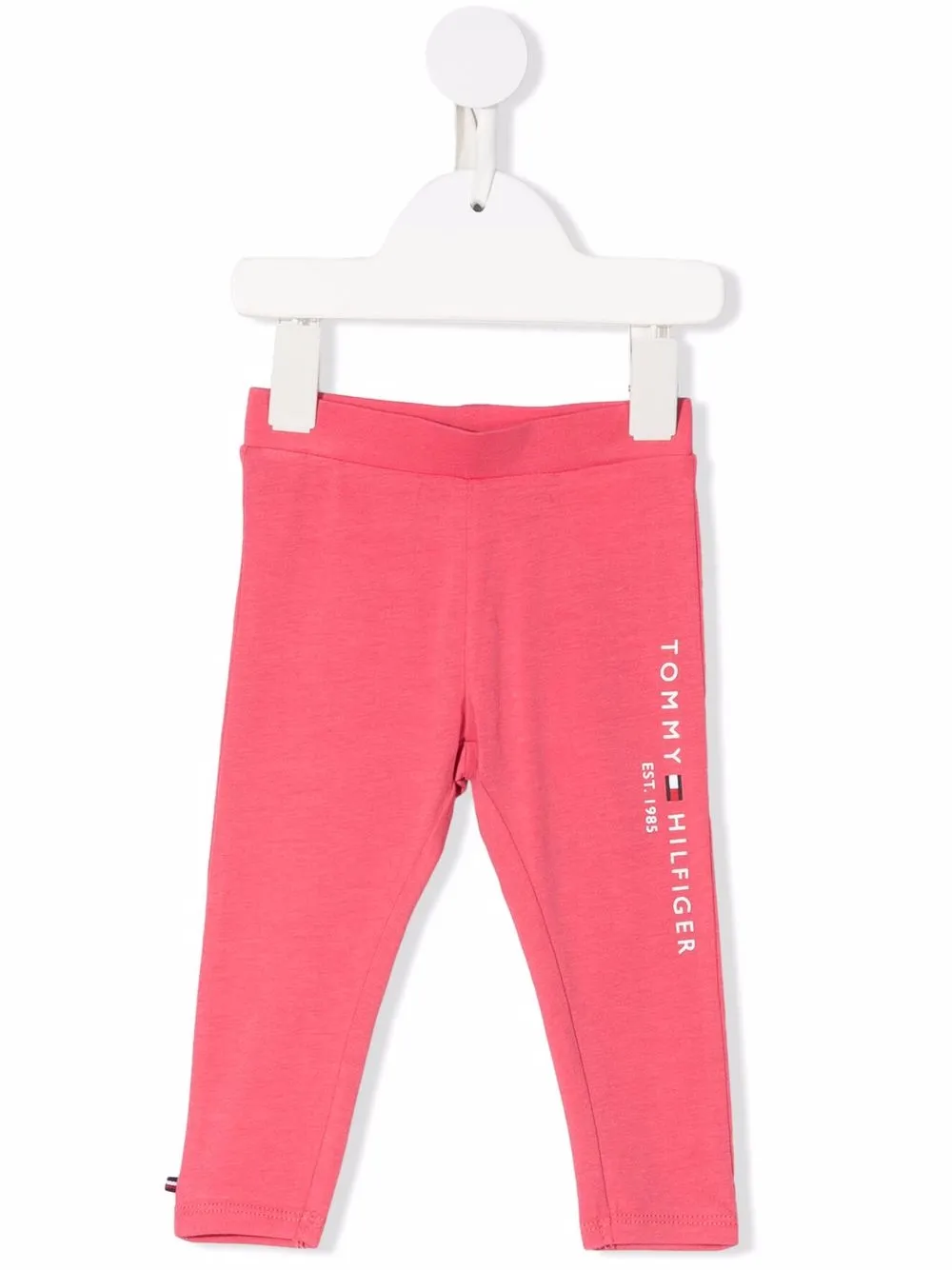 

Tommy Hilfiger Junior logo-print slip-on track trousers - Pink
