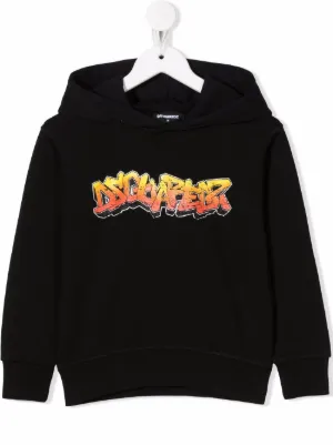 Dsquared2 ディースクエアード　キッズトレーナー Dsquared2 Kids ディースクエアード・キッズ ロゴ スウェットシャツ