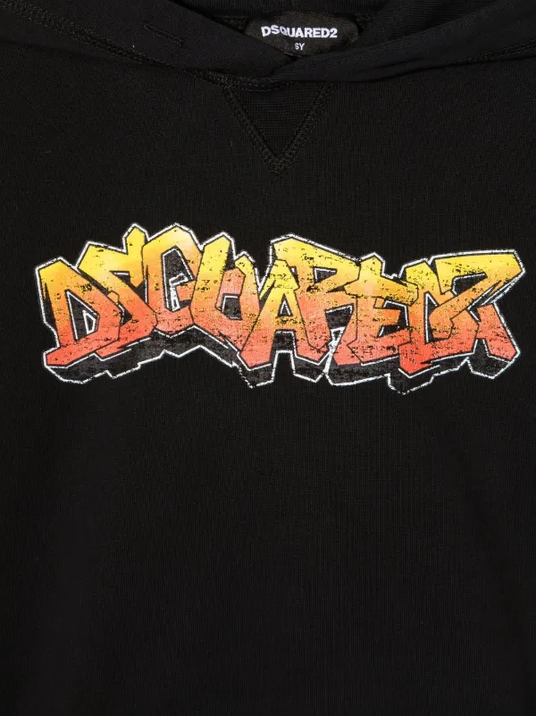 Dsquared2 Kids ディースクエアード・キッズ グラフィティ パーカー