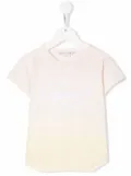 Bonpoint logo-print gradient T-shirt - Pink