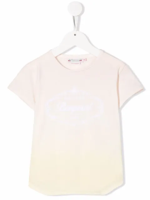 Bonpoint logo-print gradient T-shirt