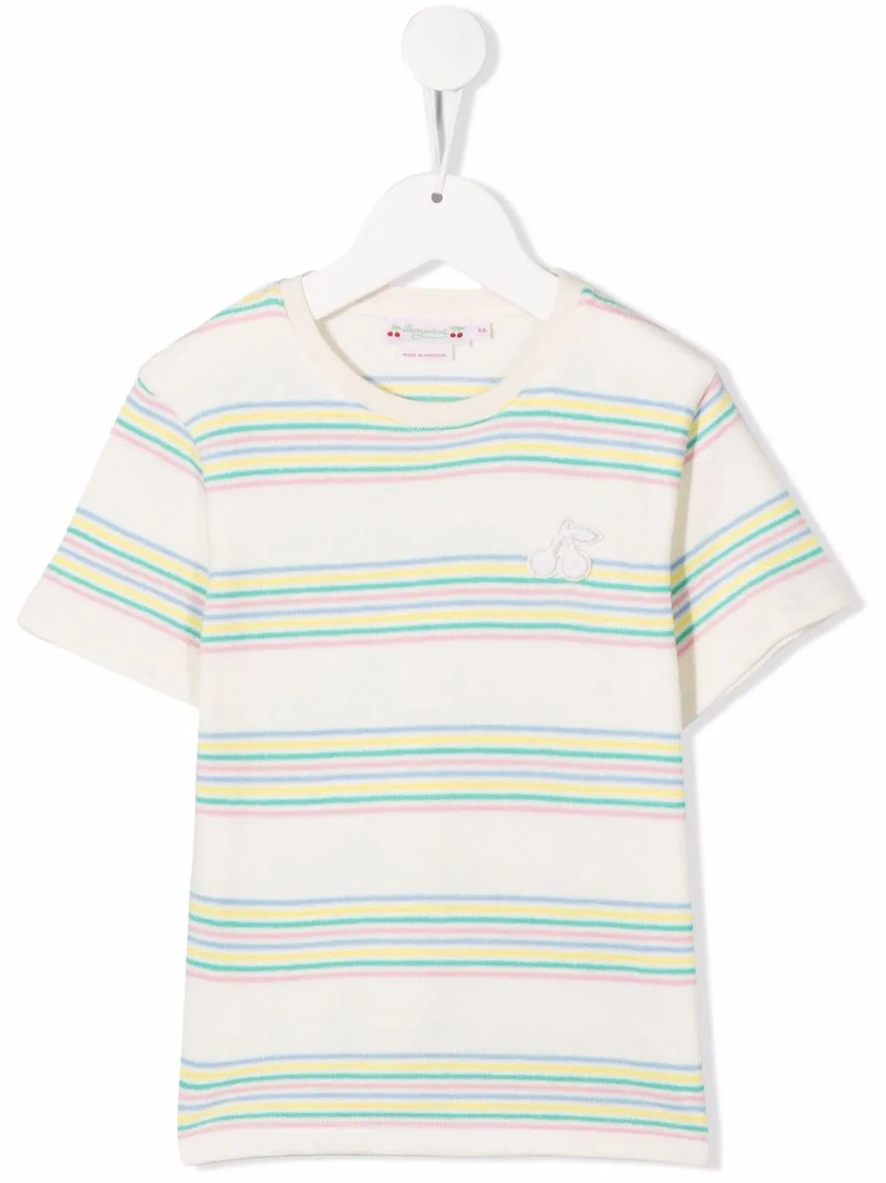 Bonpoint Cherry striped T-shirt - Neutrals