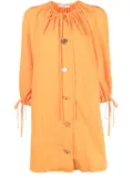 Rejina Pyo Scout signature button dress - Orange