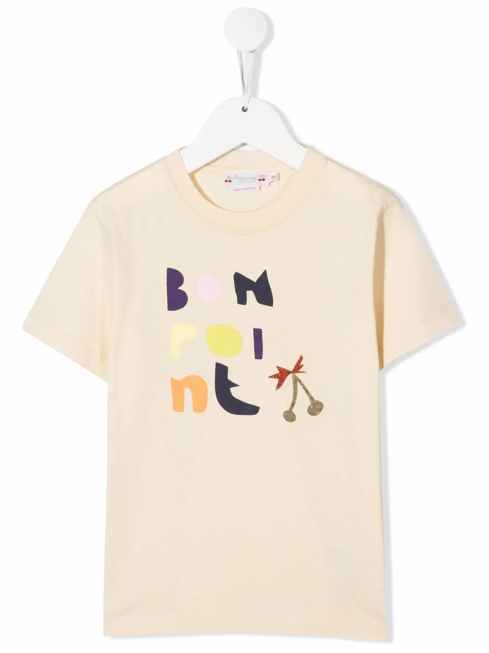 

Bonpoint playera con logo estampado - Neutro