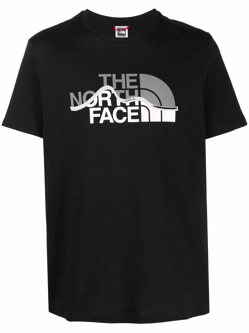

The North Face logo-print short-sleeved T-shirt - Black