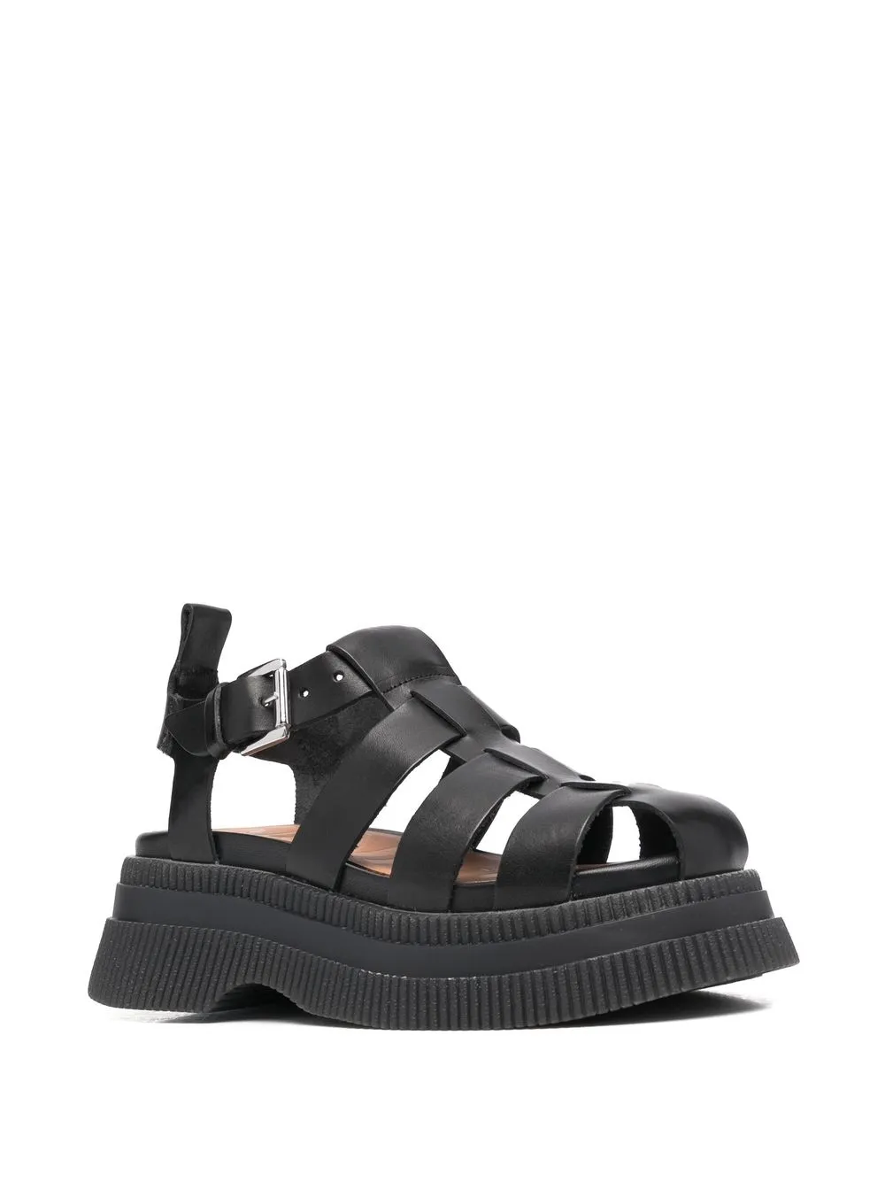 GANNI Creepers Caged Sandals - Farfetch