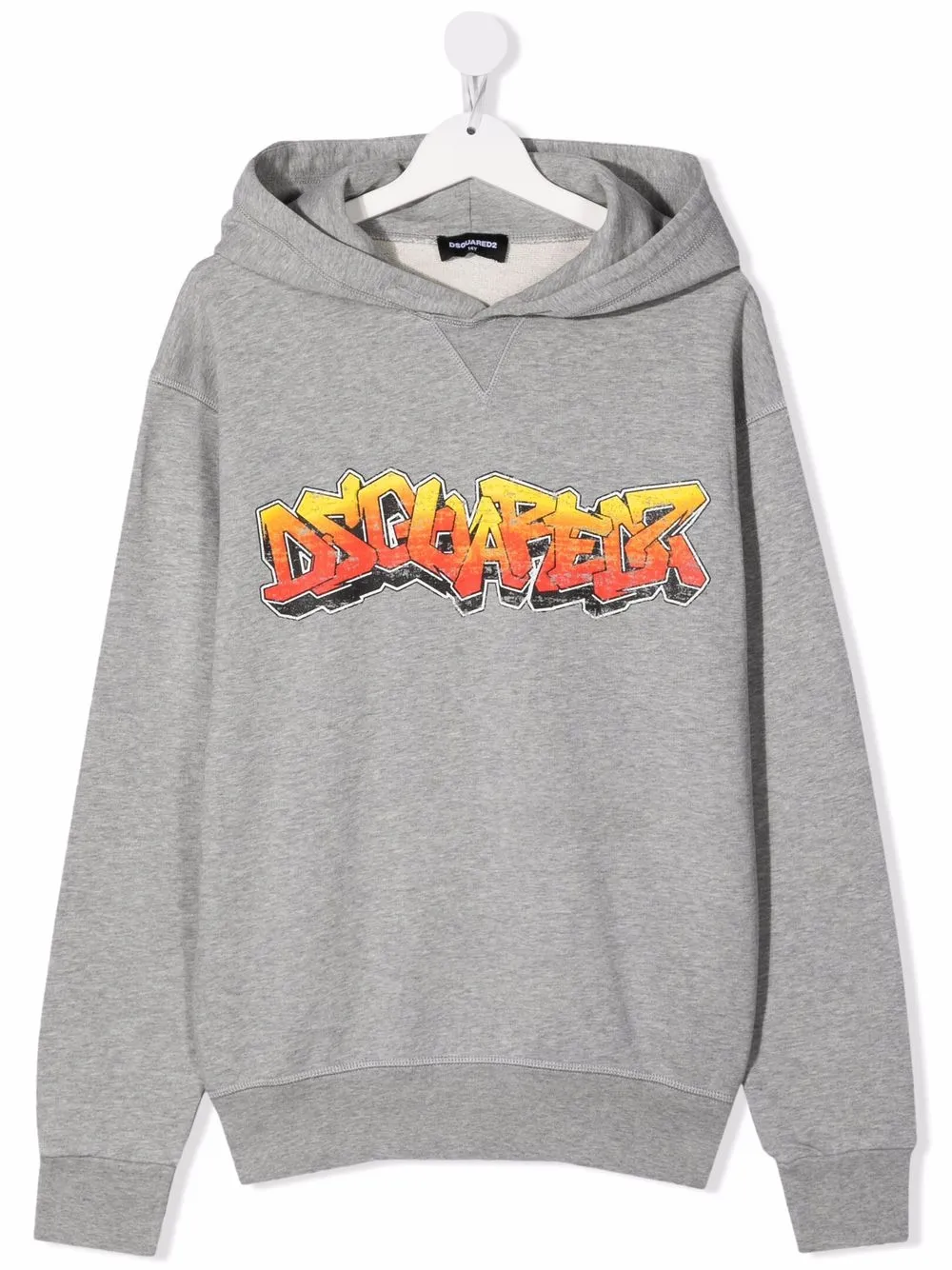 

Dsquared2 Kids hoodie con logo estampado - Gris