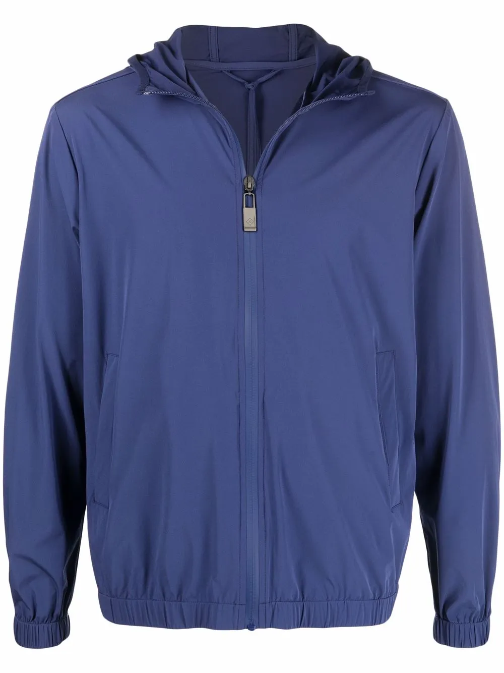 Pal Zileri hooded zip-up lightweight jacket