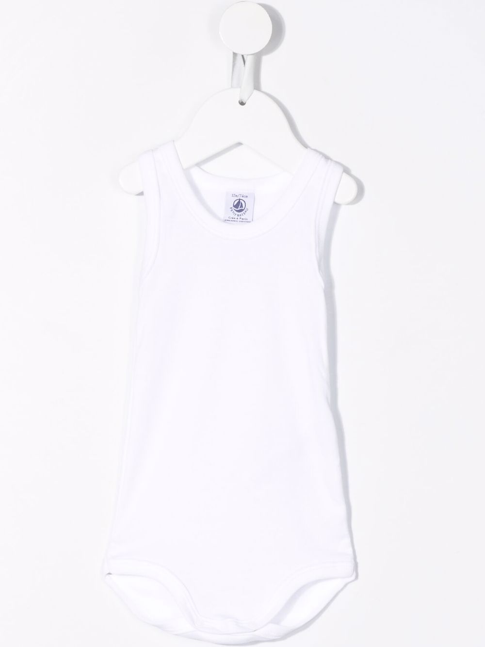 Petit Bateau Set van twee tops - Wit