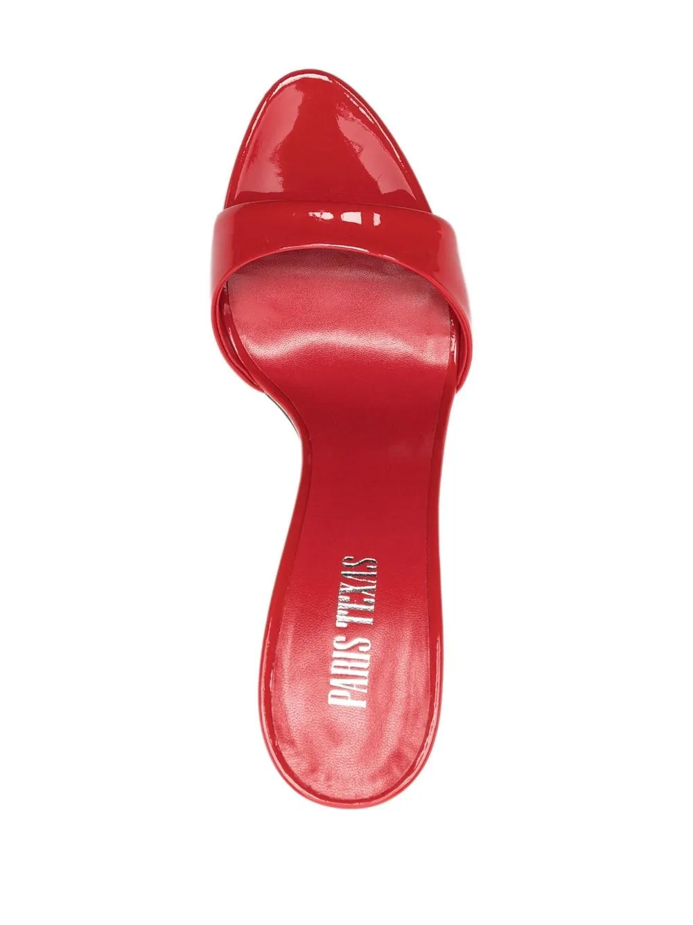 Paris Texas Lidia Patent Leather Heeled Mules Farfetch