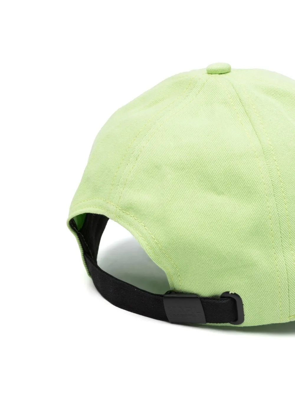 Karl Lagerfeld Pet met geborduurd logo - Groen
