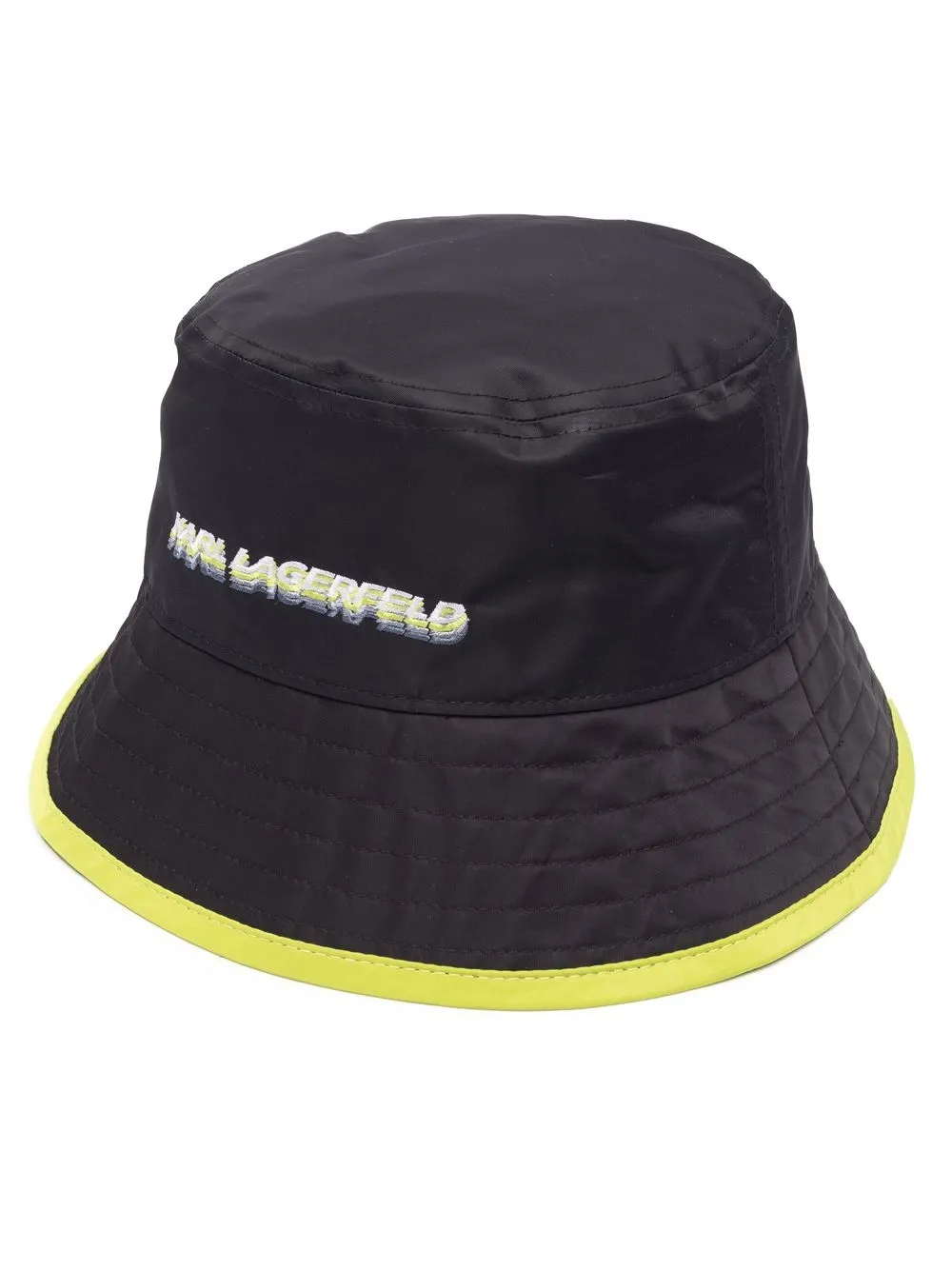 

Karl Lagerfeld gorro de pescador K/Futuristic con logo bordado - Negro