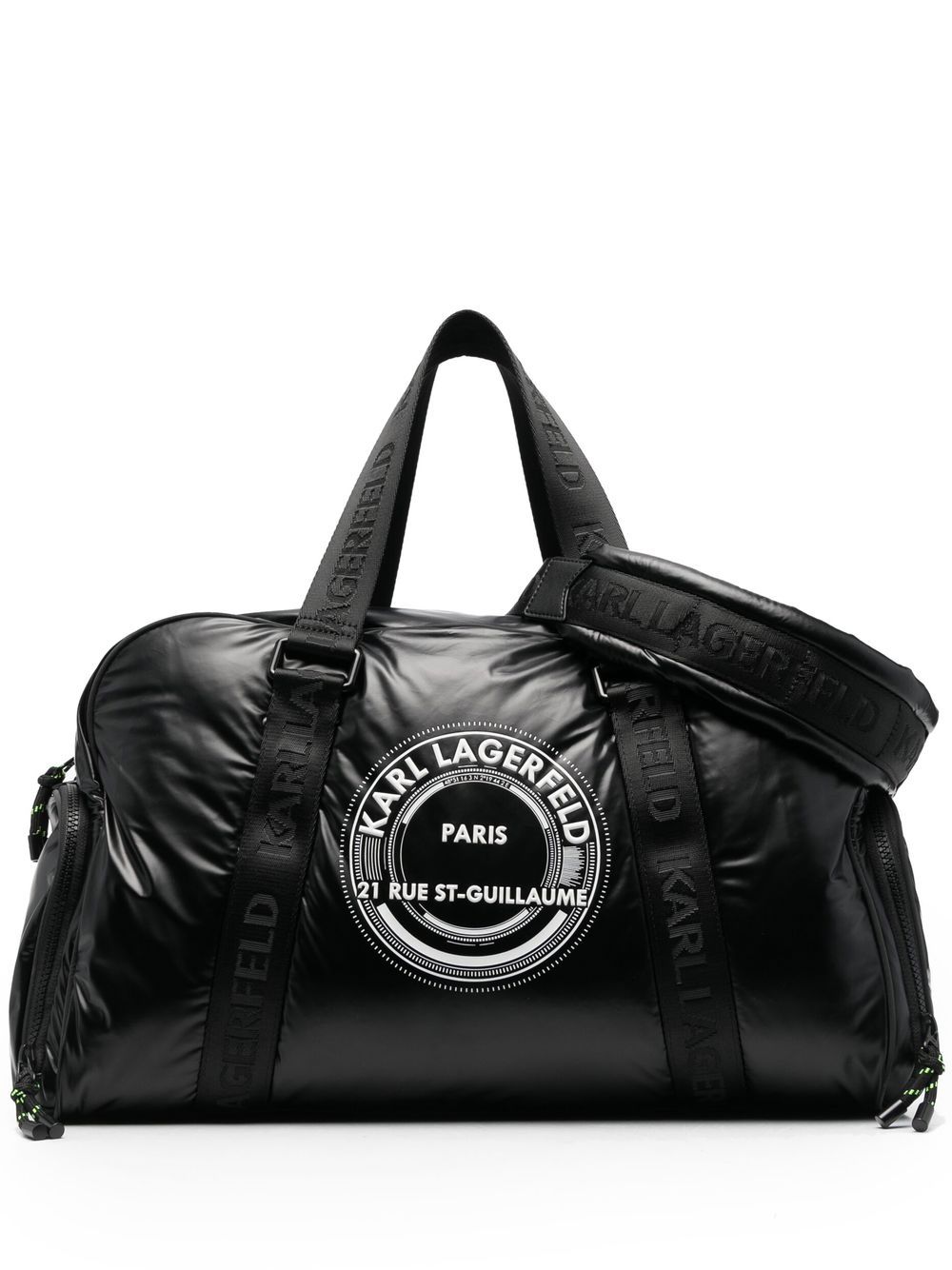 Karl Lagerfeld L/Athleisure bowling bag - Black