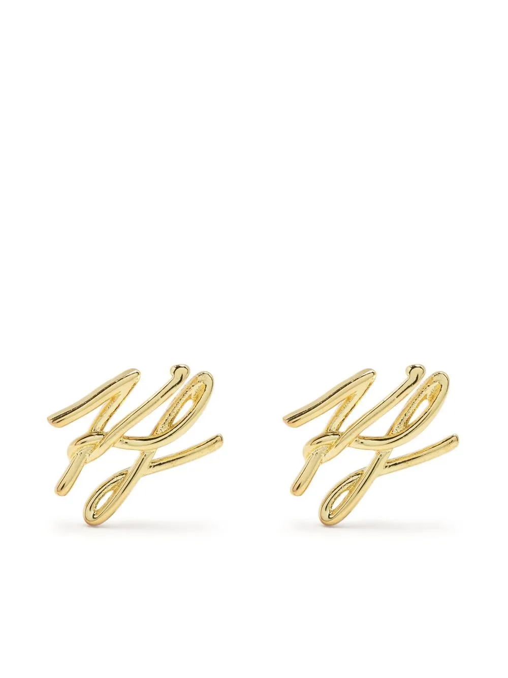 

Karl Lagerfeld aretes K/Autograph - Dorado