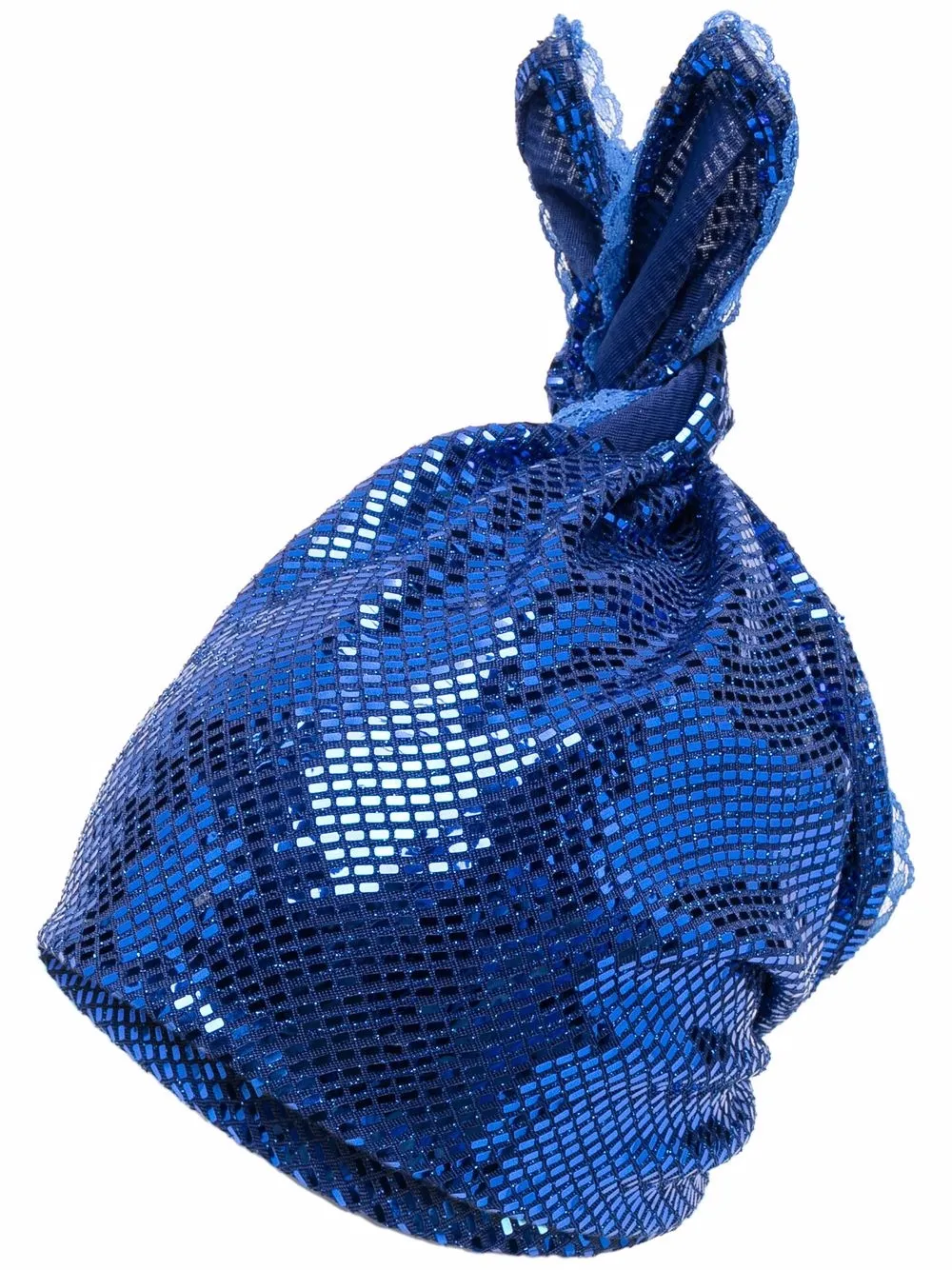 

Vaquera bandana con lentejuelas - Azul