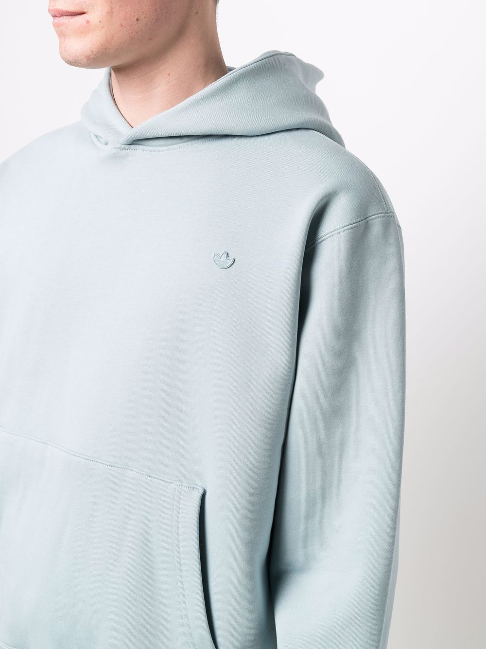 Adidas logo-patch Hoodie - Farfetch