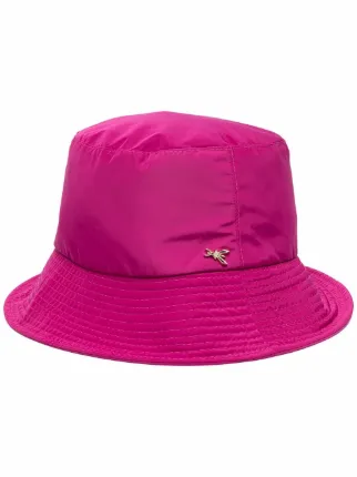 Patrizia Pepe fly-charm Bucket Hat 